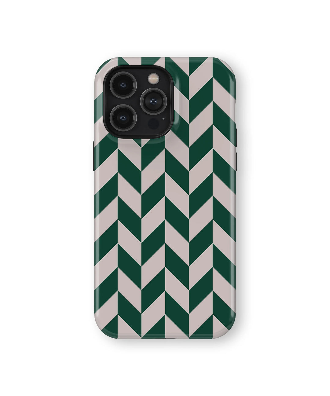 GREEN CHEVRON CHECKERS