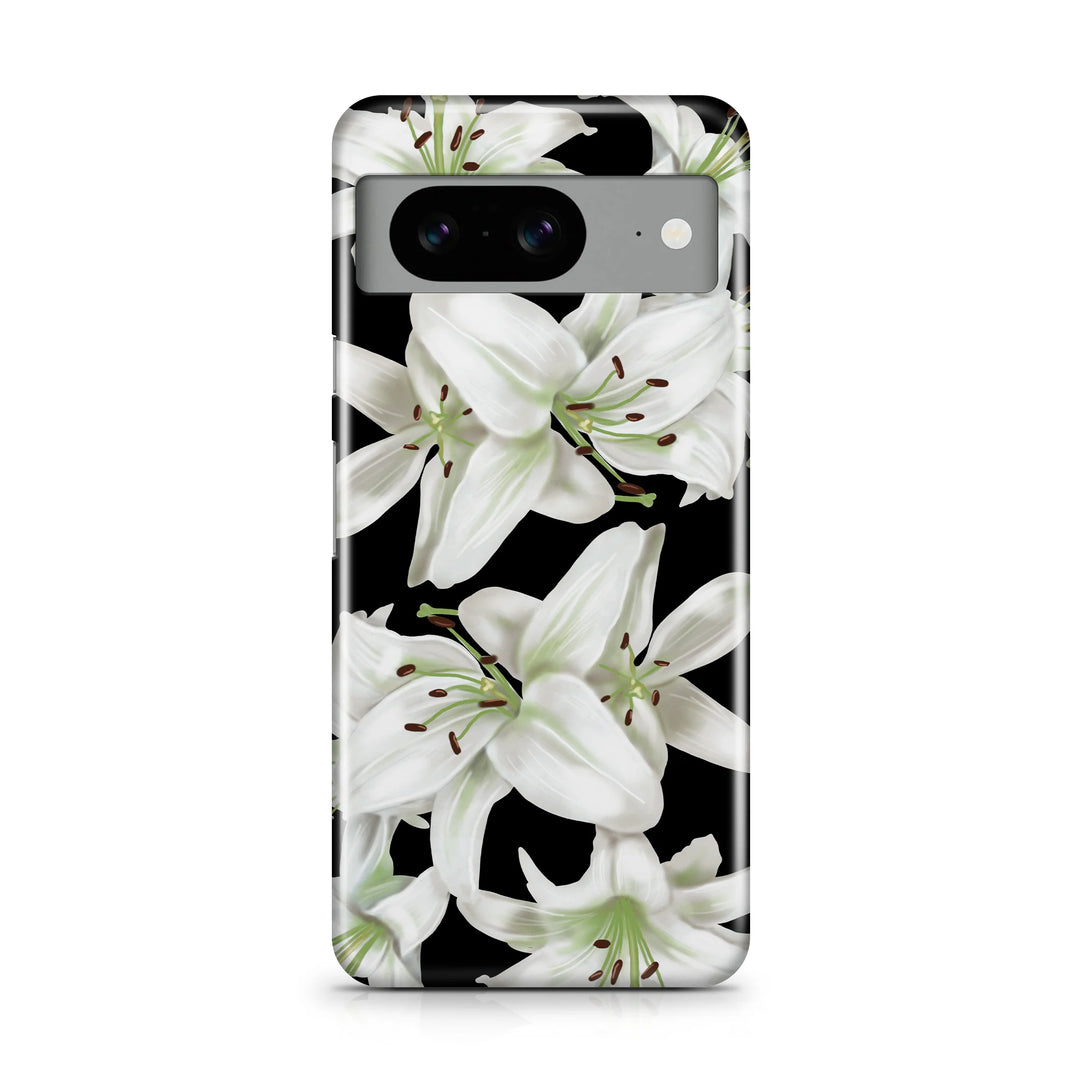 WHITE LILY CHARM